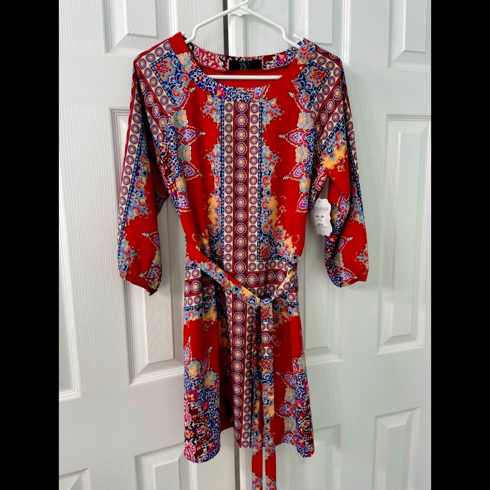 Beautiful orange boutique dress